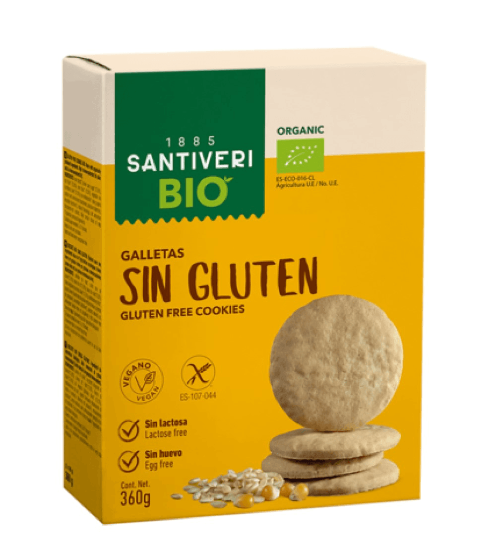 Biscuits bio sans gluten 2p