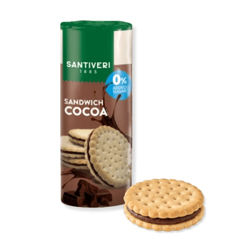 Biscuits sandwich au chocolat