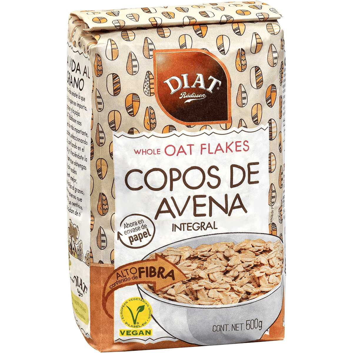 Flocons d'avoine DIAT 500 g