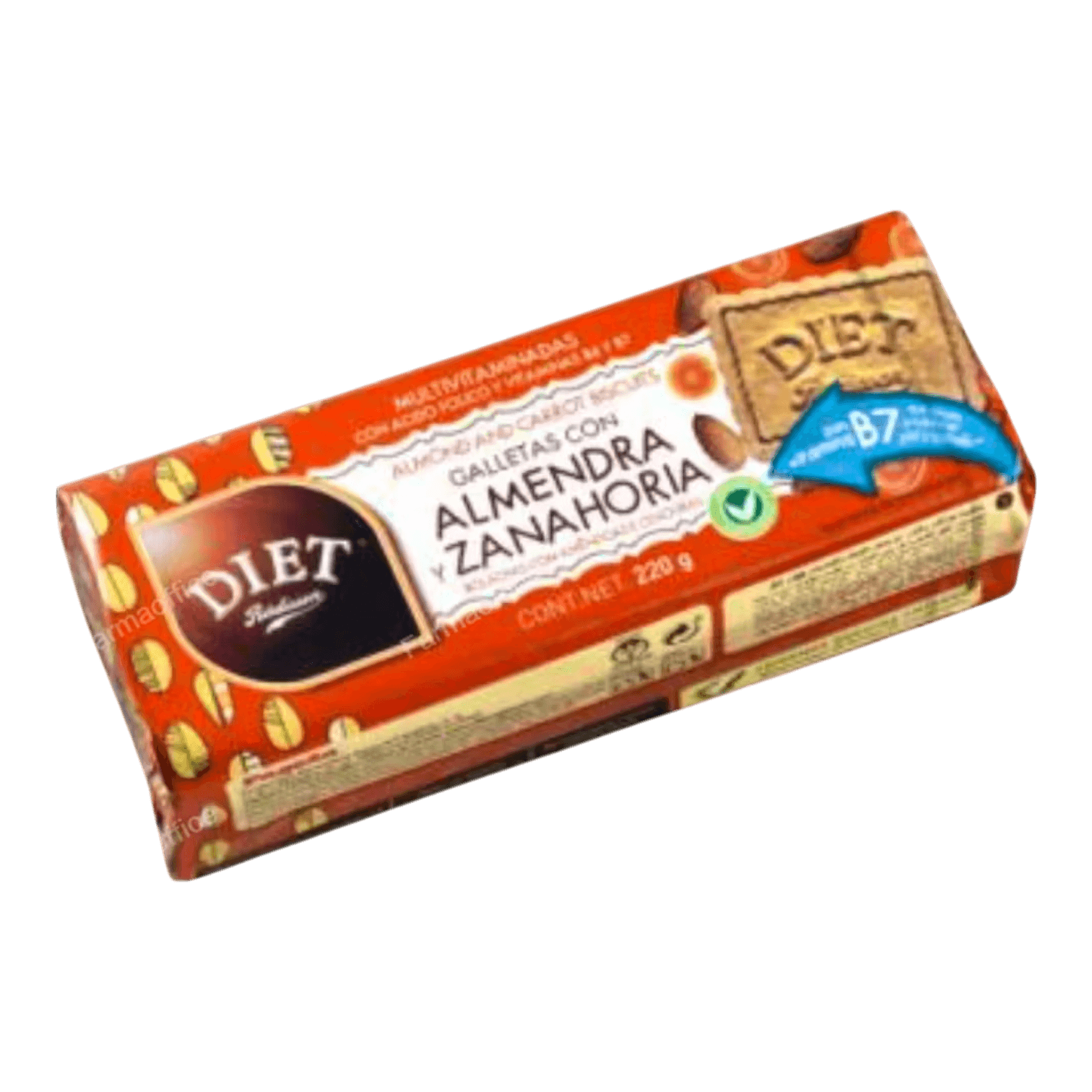 Biscuits DIAT amande/carotte 220 g