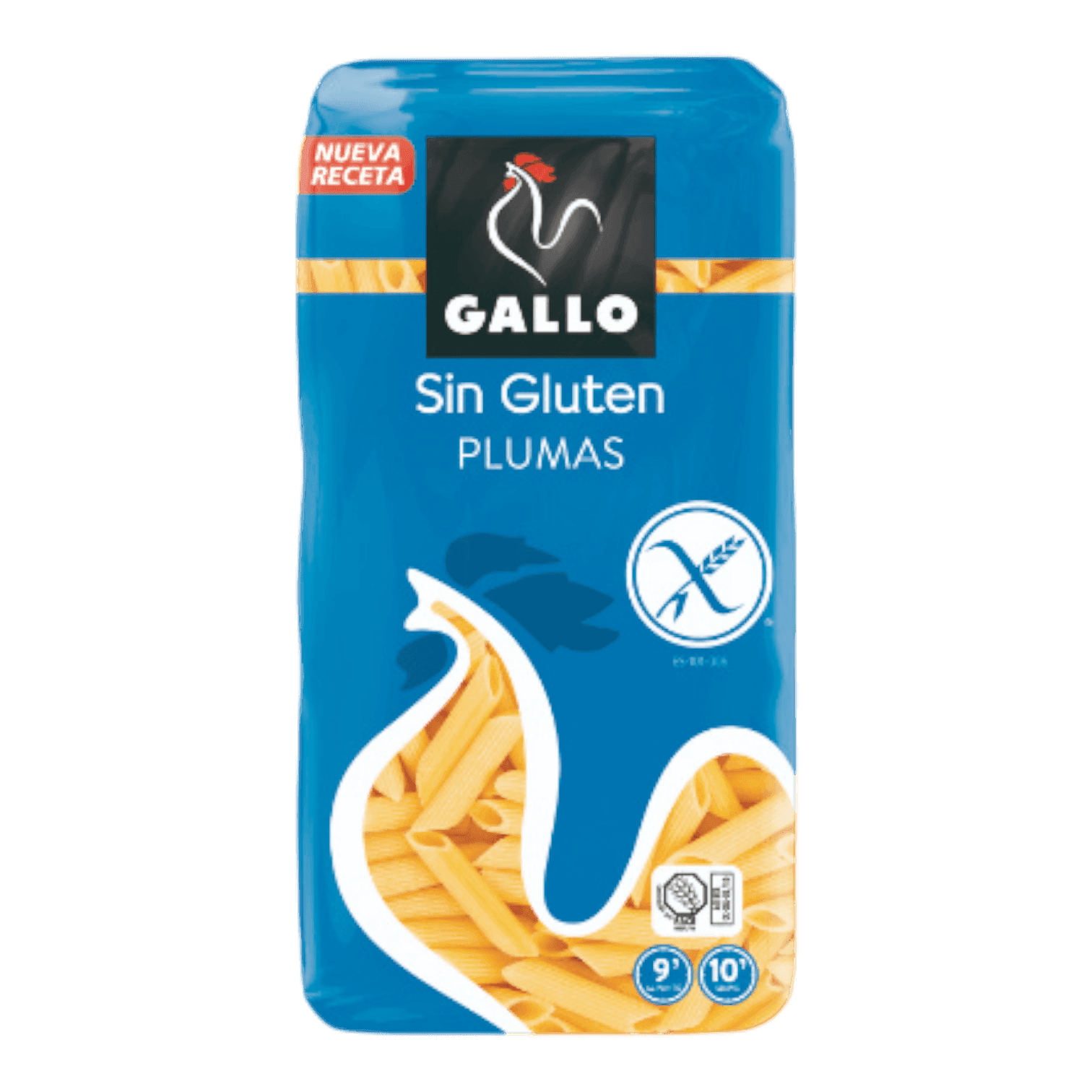 Plumas sans gluten GALLO 450 g