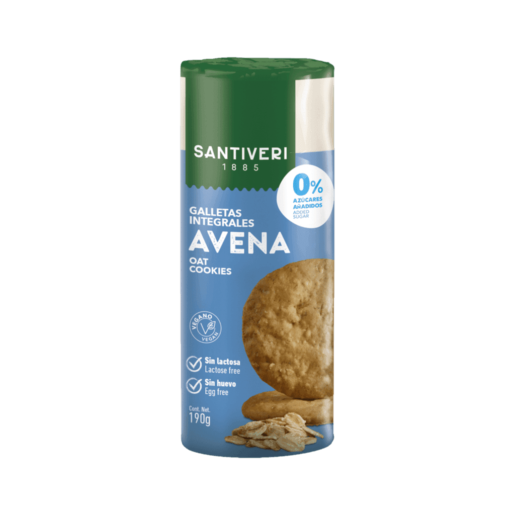 Biscuits intégraux à l'avoine 0%