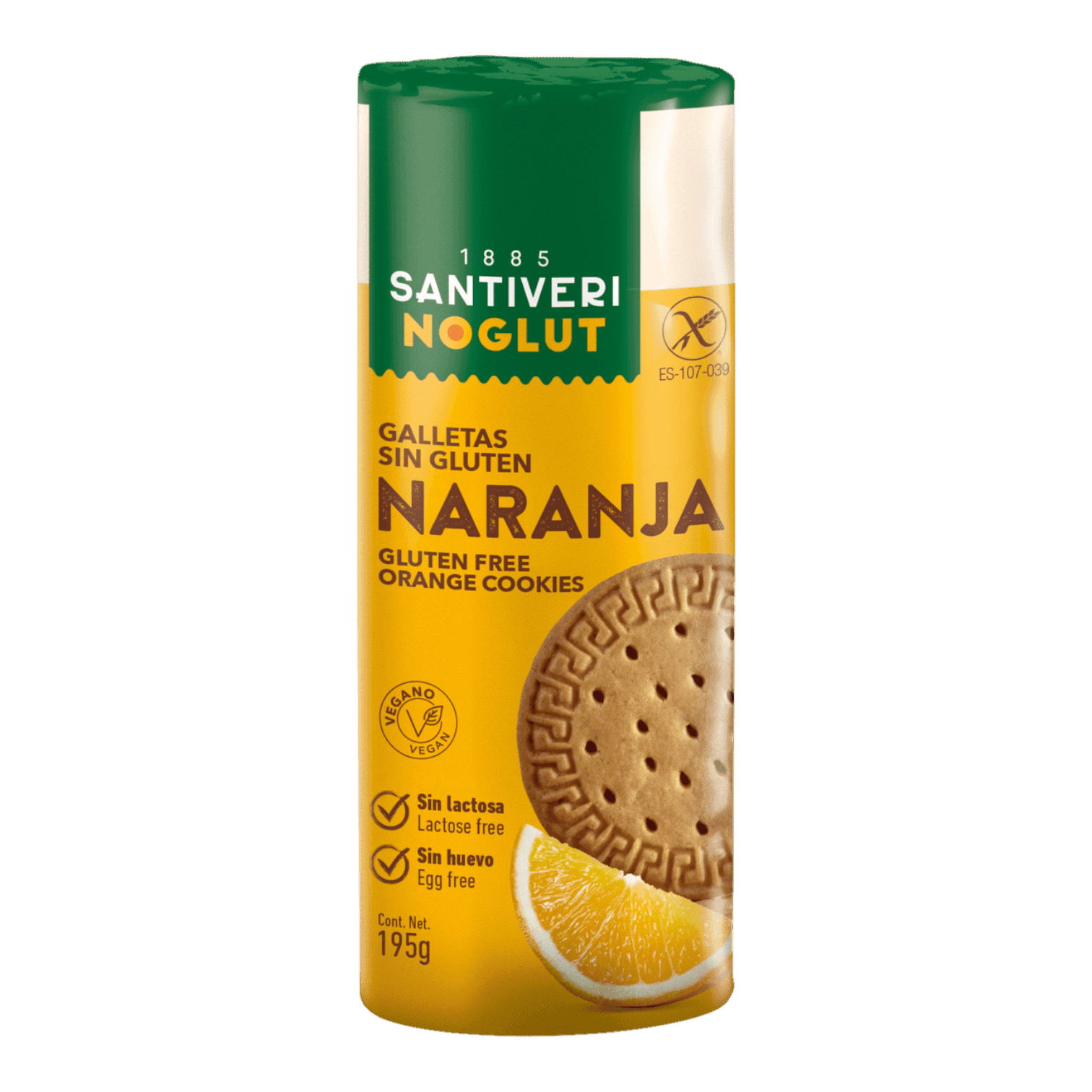 Biscuits NOGLUT à l'orange