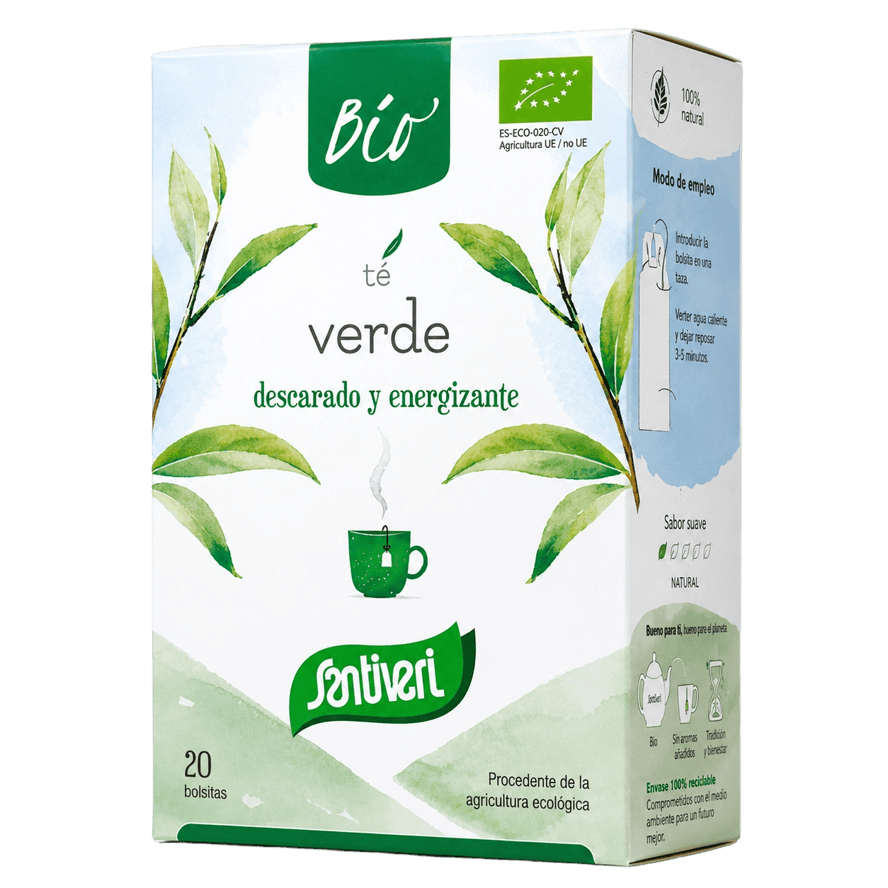 Infusion Sanaflor thé vert bio