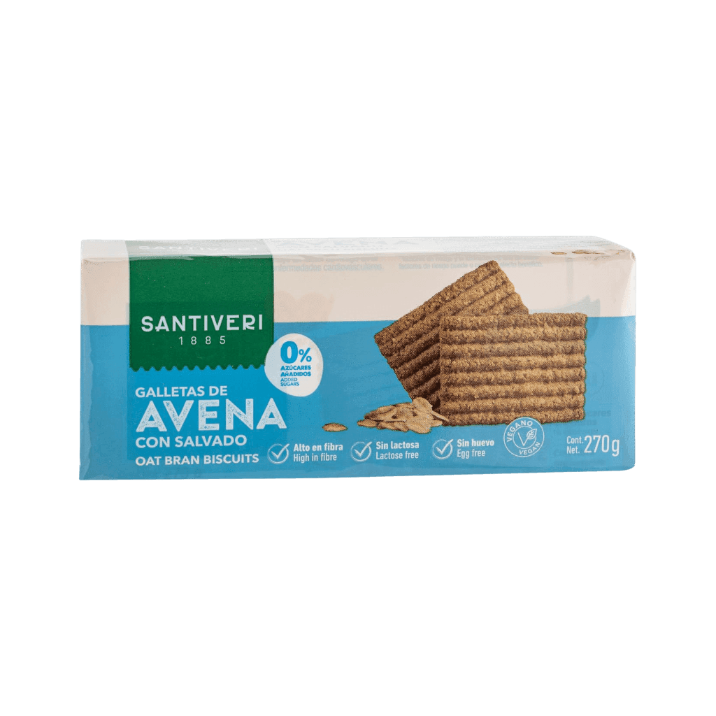 Biscuits au son d'avoine 1p