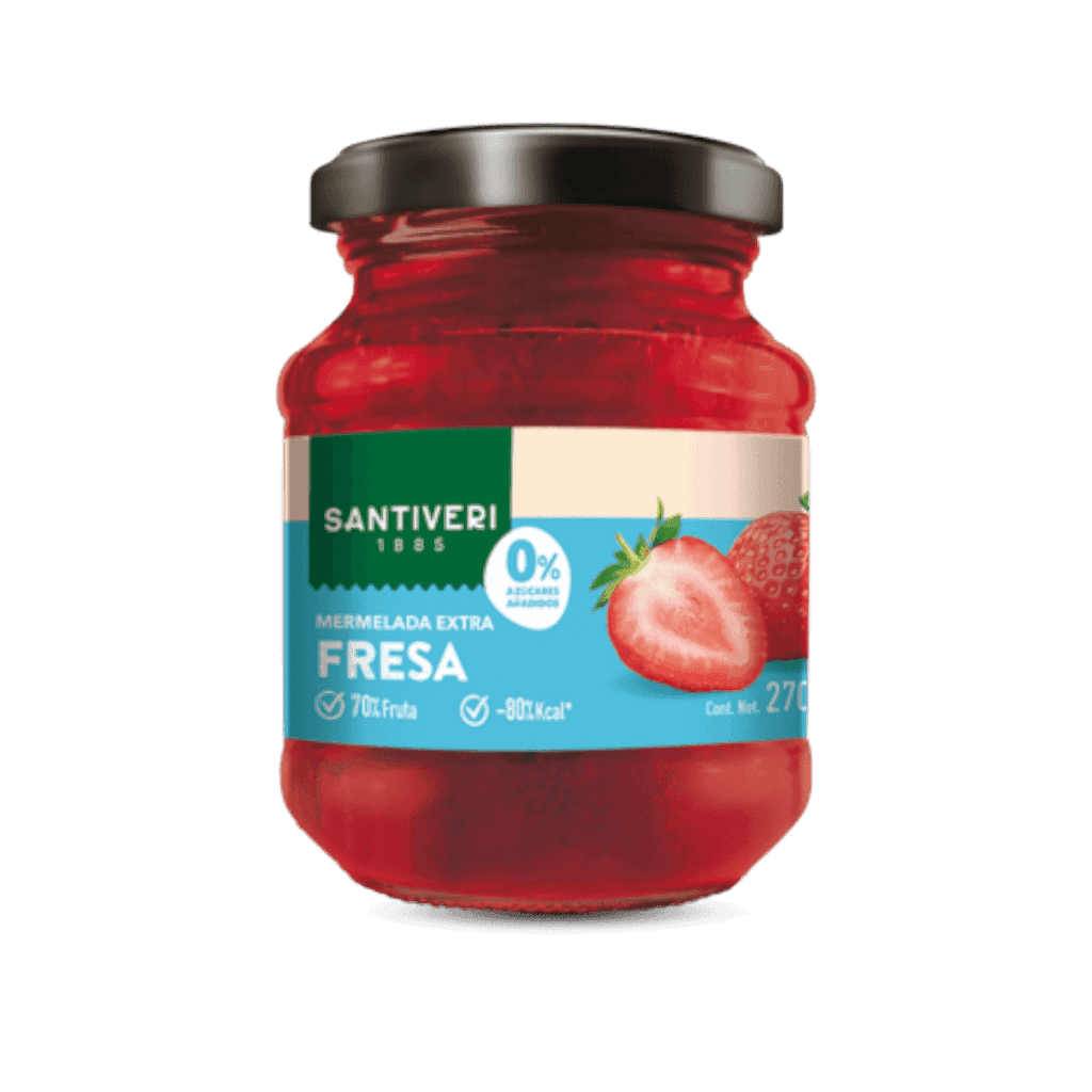 Confiture de fraise 0% sucres